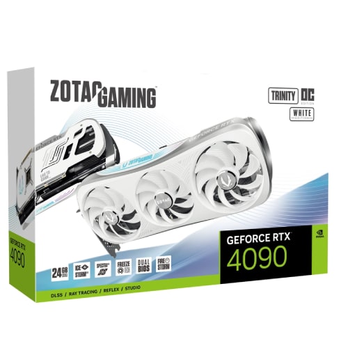 کارت گرافیک زوتاک مدل ZOTAC RTX 4090 Trinity OC White Edition