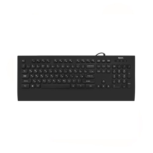 کیبورد با سیم تسکو مدل TSCO TK8027