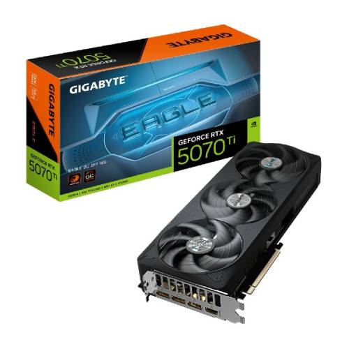 کارت گرافیک گیگابایت مدل GIGABYTE GeForce RTX™ 5070 Ti EAGLE OC SFF 16G