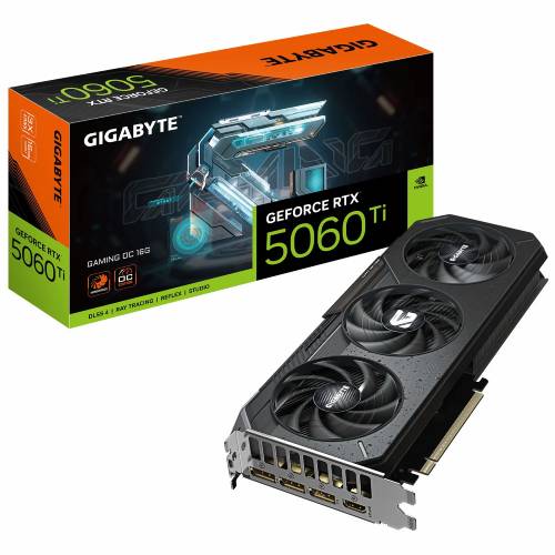 کارت گرافیک گیگابایت مدل GIGABYTE GeForce RTX 5060 Ti GAMING OC 16G