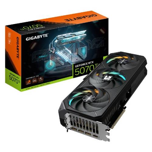 کارت گرافیک گیگابایت مدل GIGABYTE GeForce RTX™ 5070 Ti GAMING OC 16G