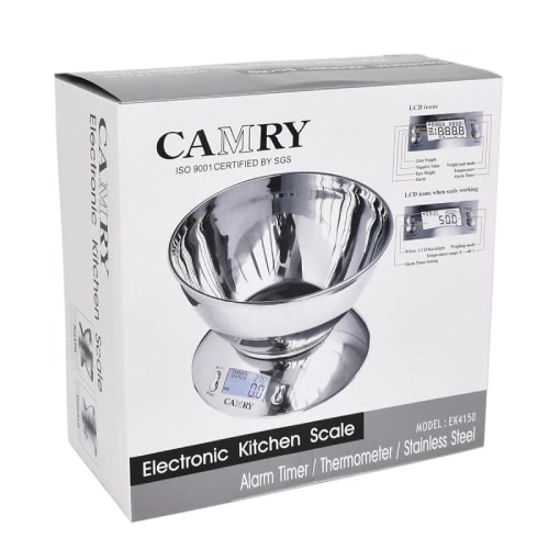 ترازوی آشپزخانه کمری مدل CAMRY EK 4150