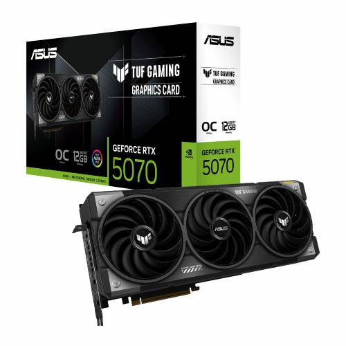 کارت گرافیک ایسوس مدل ASUS RTX 5070 TUF GAMING OC 12GB