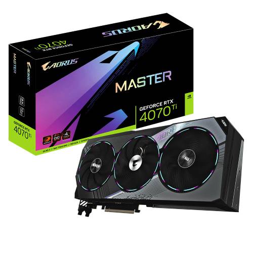 کارت گرافیک گیگابایت مدل GIGABYTE AORUS RTX 4070TI MASTER 12GB