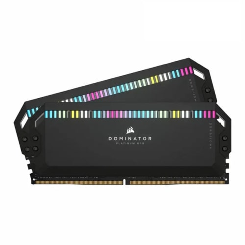 رم کامپیوتر کورسیر مدل DOMINATOR PLATINUM RGB 32GB 16GBx2 5600MHz CL36