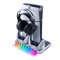 پایه خنک کننده و شارژر چندکاره پلی استیشن 5 دابی مدل DOBE MULTI-FUNCTION COOLING CHARGING DOCK