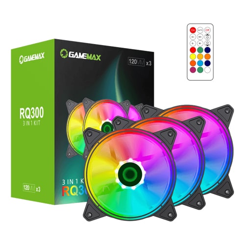 فن کیس گیم مکس مدل  GAME MAX RQ 300 3IN1