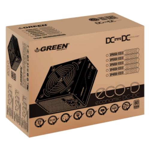 منبع تغذیه کامپیوتر گرین مدل GREEN GP550A-ECO D