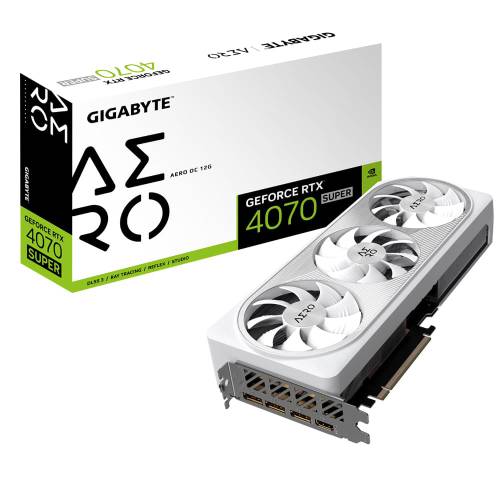 کارت گرافیک گیگابایت مدل GIGABYTE RTX4070 SUPER AERO OC 12GB