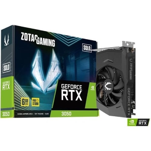 کارت گرافیک زوتاک ZOTAC RTX 3050 6GB GDDR6 Solo